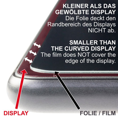 9H gehärtetes Schutzglas mit Kunststoff – Panzerglas Schutzfolie passend für Cubot R9